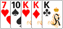 brelan three of a kind