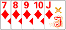 quinte flush