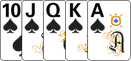 quinte flush royale